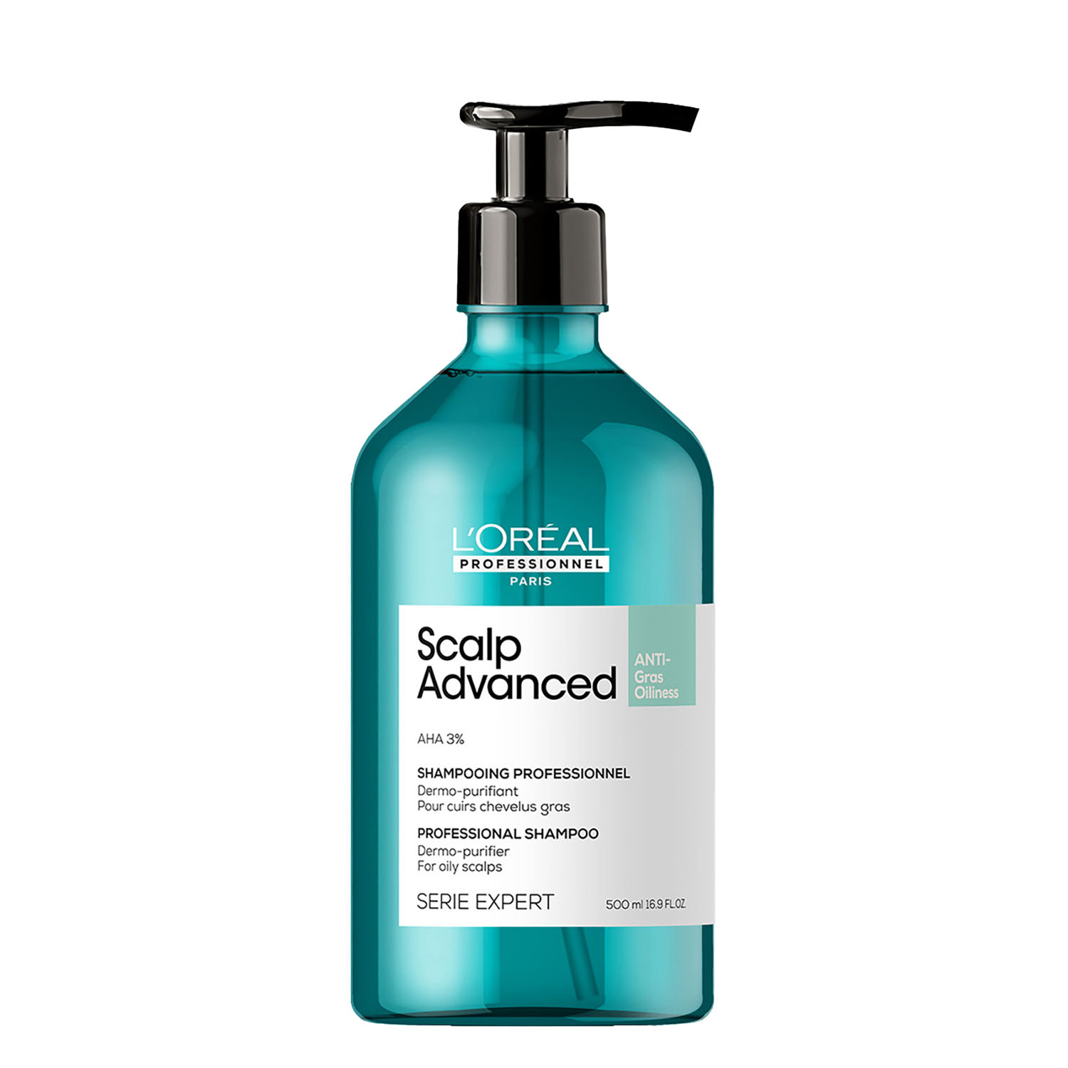 scalp shampoo anti-oleosidad (shampoo para cuero cabelludo graso)